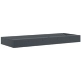  Umivaonik od lijevanih minerala/mramora 120x46x11 cm antracit | shoptok.hr