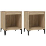  Nočna omarica 2 kosa Sonoma hrast 40x35x50 cm, (20730960) | Shoptok.si