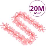  Božićna girlanda s LED svjetlima 20 m ružičasta | shoptok.hr