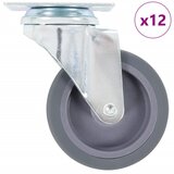 vidaXL Gibljiva kolesa 12 kosov 75 mm cene