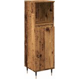  Kupaonski ormarić staro drvo 30x30x100 cm konstruirano drvo | shoptok.hr