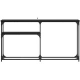  Konzolnistol Crni hrast 146 x 22.5 x 75 cm Konstruirano drvo | shoptok.hr