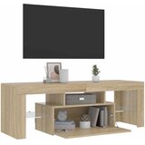 TV ormarić s LED svjetlima boja hrasta sonome 120 x 35 x 40 cm | Eponuda.ba