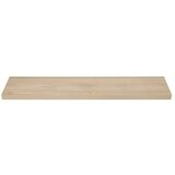 REGALUX Zidna polica (D x Š x V: 23,5 x 118 x 3,8 cm, Hrast, Opteretivost: 12 kg) | shoptok.hr