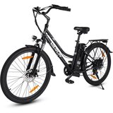 VARUN Električno kolo za vožnjo na delo C26-2, 26", 7,8 Ah odstranljiva baterija, 7 prestav, črna, (5000007876) Cene