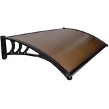 Nadstrešnica 150x100cm Crna Bronza 5mm Leksan | Eponuda.com