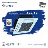 Gree U-Match kasetna inverter klima uređaj komplet 18 GUD50W1/NhA-S / GUD50T1/A-S | Eponuda.ba