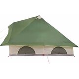 Tipi šator s krovom s pohranom Zelena 358 x 296 x 258 cm taft | shoptok.hr