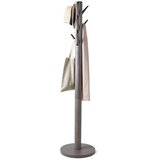 Umbra siva gumena drvena vješalica flapper - | shoptok.hr