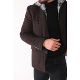 Dewberry K7533 MEN'S COAT-BROWN | shoptok.hr