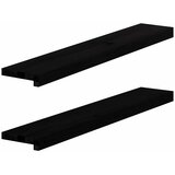  Prozorske klupice 2 kom tamnosmeđe 90x15x2 cm masivne hrast | shoptok.hr