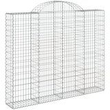  Gabionska košara s lukom 200x30x160/180 cm pocinčano željezo | shoptok.hr