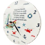  Zidni sat Poklon za tete/odgojiteljice u vrtiću! Š1794 | shoptok.hr