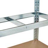  Stalak za pohranu 180x90x40 cm pocinčani čelik, 5 polica, kapacitet 875 kg ModernHome | shoptok.hr