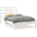  Za krevet od masivne borovine bijeli 90 x 200 cm | shoptok.hr