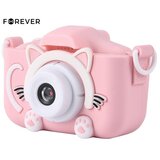 Forever otroški fotoaparat SKC-100, roza (Pink Cat) | Shoptok.si