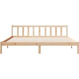  Dugi okvir kreveta bez madraca 200 x 220 cm od borovine | shoptok.hr