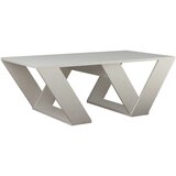 Decortie Klubske mizice Coffee Table - Pipra - White Bela | Shoptok.si