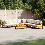 vidaXL 6-dijelna set vrtnih sofa s jastucima masivno bagremovo drvo Cijene