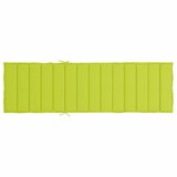  Jastuk za ležaljku jarkozeleni 200 x 70 x 3 cm tkanina Oxford | shoptok.hr