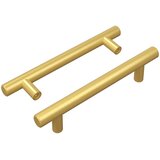 Drška za ormar 2 pcs Zlatno 150 mm Nehrđajući čelik | shoptok.hr