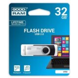 Goodram UTS2 USB izbrisivi memorijski pogon 32 GB USB Tip-A 2.0 Crno | Shoptok.si