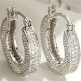  Naušnice ChD-38971 - Srebrna KP38971 | Shoptok.si