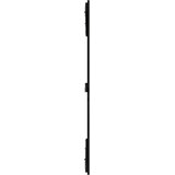  Zidno uzglavlje crni 140x3x110 cm od masivne borovine | shoptok.hr