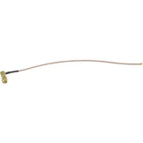 Ugaoni kabl U.FL-SMA/m RG-178 (20cm) zlatni