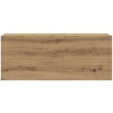 vidaXL kopalniška stenska omarica artisan hrast 100x25x40 cm inž. les | Shoptok.si