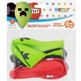 komplet balonov s pikslami - 6 kosov