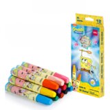 Deli Set ulanih pastela Sunđer Bob EC218-12, 12 komada | Eponuda.com