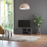 vidaXL TV omarica siva 120x34x37 cm iverna plošča, (20912714) Cene