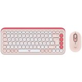 Logitech pop icon combo rose set tastatura i miš | ePonuda.com