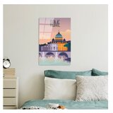 WALLXPERT dekorativna slika od kaljenog stakla, rim (UV1026) 30 x 45 cm | ePonuda.com