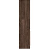 vidaXL Visoka komoda boja hrasta 63x33x140 cm od konstruiranog drva | shoptok.hr
