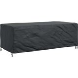 vidaXL Prevleka za zunanje pohištvo Črna 229 x 113 x 73 cm 210D | Shoptok.si