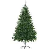  Božićno drvce s 300 LED svjetlima s stalakom Zelena 180 cm PE | shoptok.hr