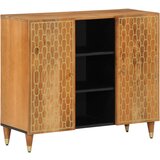 vidaXL Bočni ormarić 90 x 33 x 75 cm od masivnog drva manga Cijene