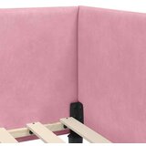  Kotni okvir postelje z matrico Drugo 2 pcs Siva Žamet, (5000123378) | Shoptok.si