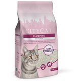 Sanicat city cat clumping grudvajući posip baby powder10l | ePonuda.com