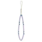 Guess Vezica za mobilni Guess Strap Heishi Beads Lilac