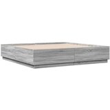 vidaXL Okvir kreveta boja hrasta 180 x 200 cm od konstruiranog drva | shoptok.hr