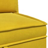 SOFA s pohranom Žuta Baršun | shoptok.hr