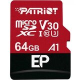 Patriot Memory patriot kartica 64GB microsdxc UHS-3 , pisanje 80MBs , branje 100MBs + adapter Cene