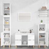  3-dijelni set kupaonskog namještaja bijeli konstruirano drvo | shoptok.hr