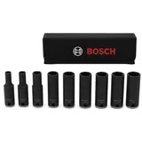 Gedora set 9/1 u futroli 7-19mm dugi nastavak