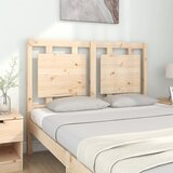  Uzglavlje za krevet 125,5 x 4 x 100 cm od masivne borovine | shoptok.hr