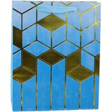  Paper Gift Bag Geometric Patterns Gold 32 x 26 x 12 cm | Shoptok.si