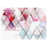  Samoljepljiva foto tapeta - Triangular World 98x70 | shoptok.hr